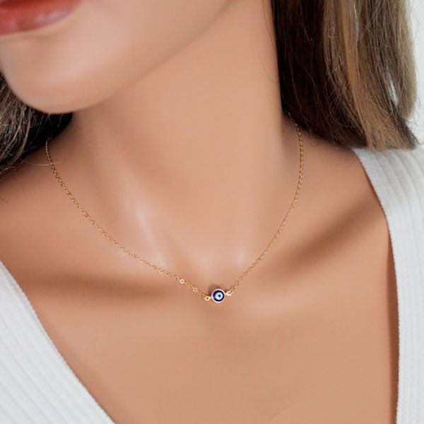 exquisite simple womens girls evil eye necklaces blue eye statement pendants gold chain jewelry gift accessories 2n483, Golden;silver
exquisite simple womens girls evil eye necklaces blue eye statement pendants gold chain jewelry gift accessories 2n483, Golden;silver