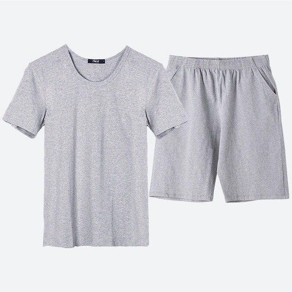 men's sleepwear 2021 pajama set men nightsuit casual cotton nightwear male pyjamas sets t-shirt + shorts home clothing plus, Black;brown
men's sleepwear 2021 pajama set men nightsuit casual cotton nightwear male pyjamas sets t-shirt + shorts home clothing plus, Black;brown