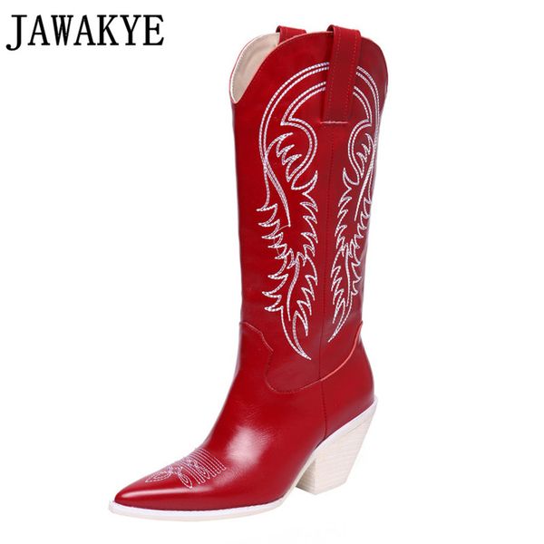 genuine leather knight knee high boots for women embroidery pointed toe cm square high heel 2018 motorcycle long booties, Black
genuine leather knight knee high boots for women embroidery pointed toe cm square high heel 2018 motorcycle long booties, Black