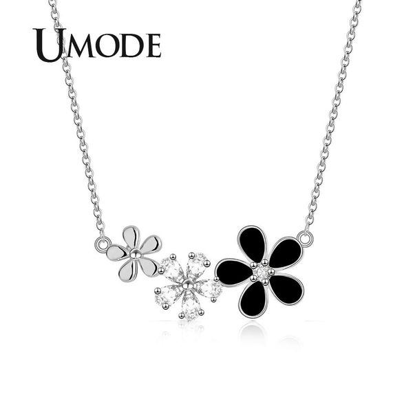 umode модный черный цветок ожерелья корейский цепи ожерелья женщины девушки подарок колье небольшой кубический цирконий ювелирные изделия un, Silver
umode модный черный цветок ожерелья корейский цепи ожерелья женщины девушки подарок колье небольшой кубический цирконий ювелирные изделия un, Silver