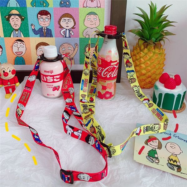 girl's cup mineral water cup plastic mineral water beverage bottle travel straps hiking portable straps, Black;white
girl's cup mineral water cup plastic mineral water beverage bottle travel straps hiking portable straps, Black;white