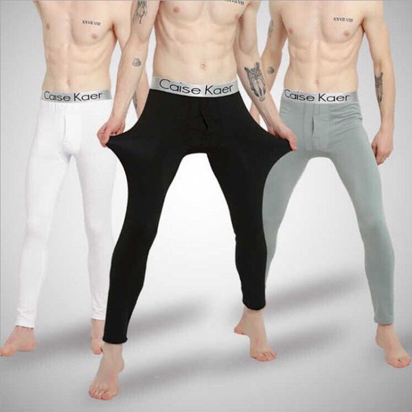 winter men warmer thermal long johns pants cotton bottoms underwear underpants, Black
winter men warmer thermal long johns pants cotton bottoms underwear underpants, Black
