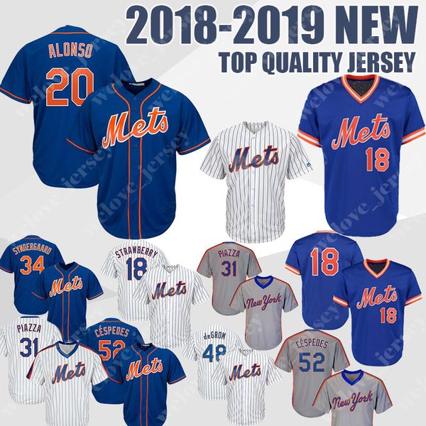 Mens Mets 20 Pete Alonso Baseball Jersey New York 34 Noah Syndergaard 52 Yoenis Cespedes 48 Jacob deGrom Keith Hernandez Strawberry Gooden
Mens Mets 20 Pete Alonso Baseball Jersey New York 34 Noah Syndergaard 52 Yoenis Cespedes 48 Jacob deGrom Keith Hernandez Strawberry Gooden