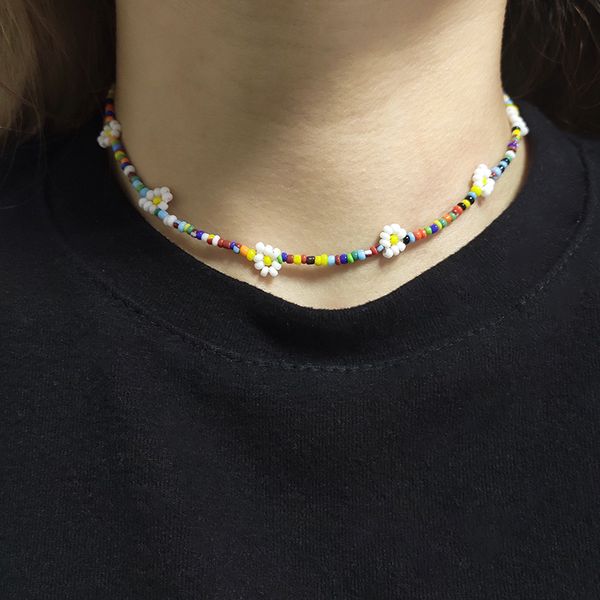 handmade colorful flower necklace bohemian mixed style beaded necklace women fashion charm neck jewelry gifts wholesale 2020 new, Golden;silver
handmade colorful flower necklace bohemian mixed style beaded necklace women fashion charm neck jewelry gifts wholesale 2020 new, Golden;silver