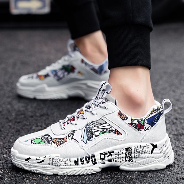 sneakers donna estate donna scarpe casual moda graffiti appartamenti scarpe vulcanizzate da sneakers bianche zapa, Black
sneakers donna estate donna scarpe casual moda graffiti appartamenti scarpe vulcanizzate da sneakers bianche zapa, Black