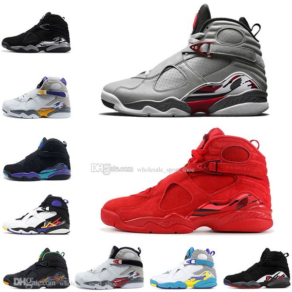 NEW 8 8s Valentines day Reflective Bugs Bunny mens Basketball shoes Aqua Chrome Playoff 3 Peat Raid Men Sport Designer Sneakers Trainers
NEW 8 8s Valentines day Reflective Bugs Bunny mens Basketball shoes Aqua Chrome Playoff 3 Peat Raid Men Sport Designer Sneakers Trainers