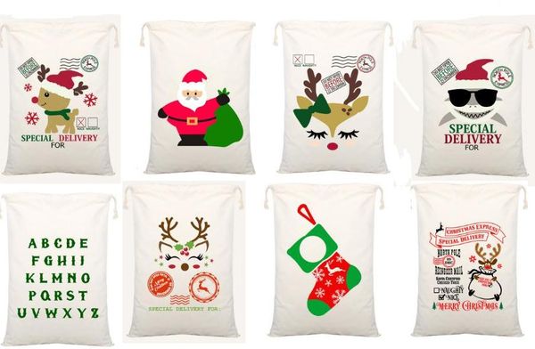 49 styles christmas gift bags canvas drawstring bag with reindeers santa claus sack bags for kids decoration sn2836 
49 styles christmas gift bags canvas drawstring bag with reindeers santa claus sack bags for kids decoration sn2836