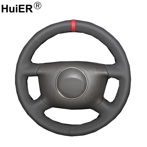 huier hand sewing car steering wheel cover non-slip car styling red marker for a6 2000-2004 a3 2000-2003 a4 b6 2002
huier hand sewing car steering wheel cover non-slip car styling red marker for a6 2000-2004 a3 2000-2003 a4 b6 2002