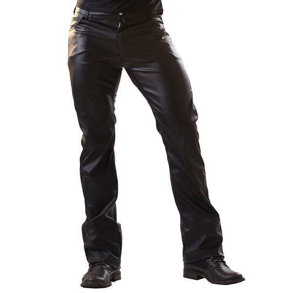men's pants fashion mens faux leather skinny moto biker tight clubwear long trousers nightclub stage stretch leggings men gothic, Black
men's pants fashion mens faux leather skinny moto biker tight clubwear long trousers nightclub stage stretch leggings men gothic, Black