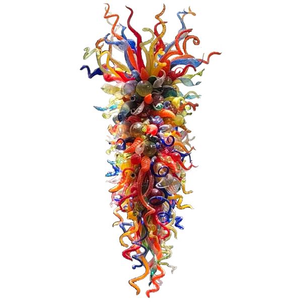 american style ceiling chandelier 100" high led bulbs hand blown glass chandelier lighting colored l lobby home decoration lights-l
american style ceiling chandelier 100" high led bulbs hand blown glass chandelier lighting colored l lobby home decoration lights-l