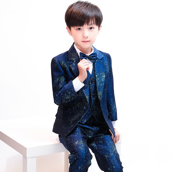 children's small suit piano costumes boys suits catwalk suits flower girl korean version of the color casual dress suit, White
children's small suit piano costumes boys suits catwalk suits flower girl korean version of the color casual dress suit, White