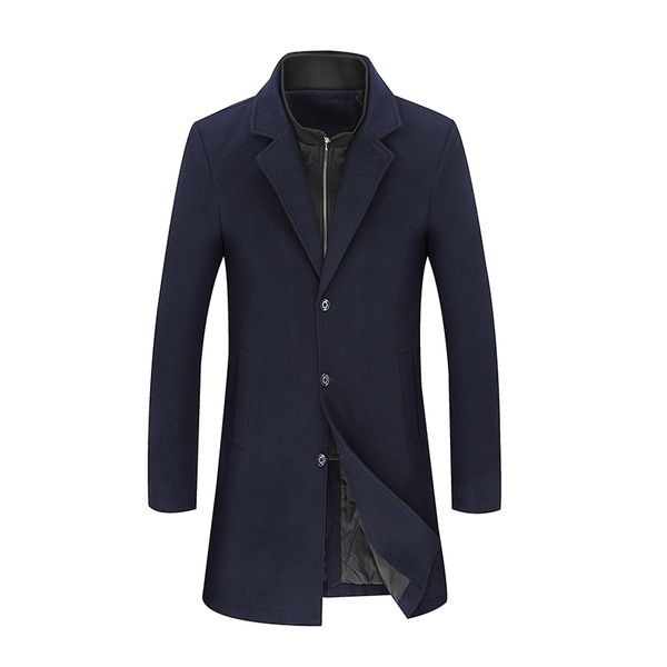 big size autumn winter new section coat plus size windbreaker tall men plus woolen coat jacket cloak 2 in 1, Black
big size autumn winter new section coat plus size windbreaker tall men plus woolen coat jacket cloak 2 in 1, Black