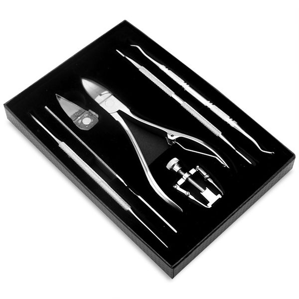 7 pcs professional toe nail clipper set nail clipper cutter trimmer for ingrown thick nail stainless steel ingrown toenail kit
7 pcs professional toe nail clipper set nail clipper cutter trimmer for ingrown thick nail stainless steel ingrown toenail kit