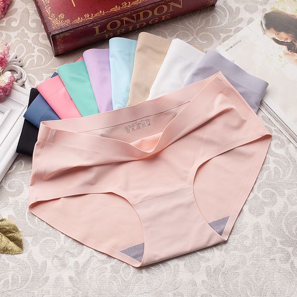 2020 new women's panties seamless lingerie solid silk underwear large size lady girls mid-waist underwear cotton underpants, Camo
2020 new women's panties seamless lingerie solid silk underwear large size lady girls mid-waist underwear cotton underpants, Camo