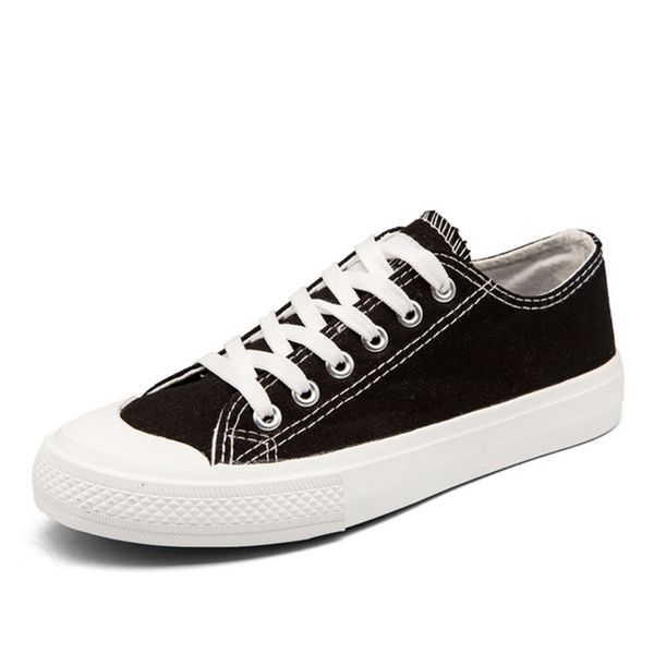 2019 new classic couple canvas shoes fashion sports shoes trend low to help students casual men chaussure homme, Black
2019 new classic couple canvas shoes fashion sports shoes trend low to help students casual men chaussure homme, Black
