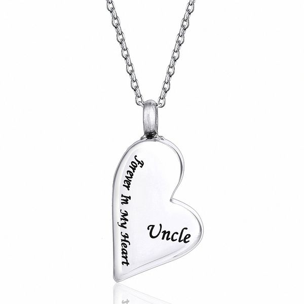 foreign trade heart english titanium steel accessories uncle perfume bottle cremation urn necklace pendant men and women swe, Silver
foreign trade heart english titanium steel accessories uncle perfume bottle cremation urn necklace pendant men and women swe, Silver