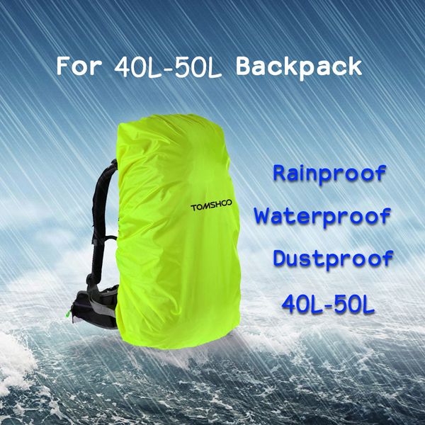 tomshoo 40l-50l backpack rain cover portable ultralight shoulder protect waterproof bag for outdoor hiking camping traveling
tomshoo 40l-50l backpack rain cover portable ultralight shoulder protect waterproof bag for outdoor hiking camping traveling