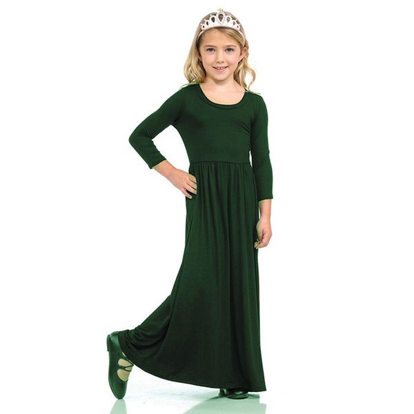 girls baby solid princess maxi casual dress long sleeve plain sundress long section beach dress boutique kids clothing ljja3459-10, Black;gray
girls baby solid princess maxi casual dress long sleeve plain sundress long section beach dress boutique kids clothing ljja3459-10, Black;gray