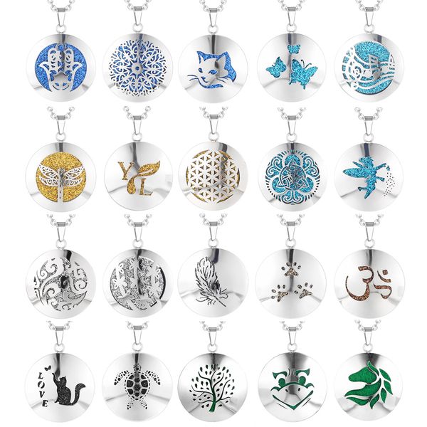 fashion stainless steel tag stainless steel drip oil aroma diffuser jewelry pendant necklace female love perfume necklace, Silver
fashion stainless steel tag stainless steel drip oil aroma diffuser jewelry pendant necklace female love perfume necklace, Silver