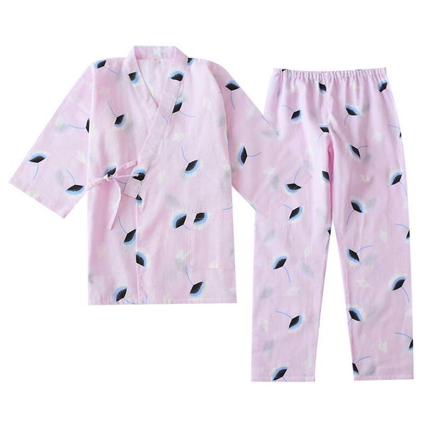spring autumn women pajamas sets cotton gauze kimono +pants sleepwear mujer nightwear pyjama femme new, Black;red
spring autumn women pajamas sets cotton gauze kimono +pants sleepwear mujer nightwear pyjama femme new, Black;red