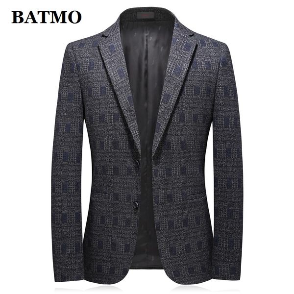 batmo 2020 new arrival autumn casual plaid blazer men,men's casual jackets,plus-size m-4xl 888, White;black
batmo 2020 new arrival autumn casual plaid blazer men,men's casual jackets,plus-size m-4xl 888, White;black