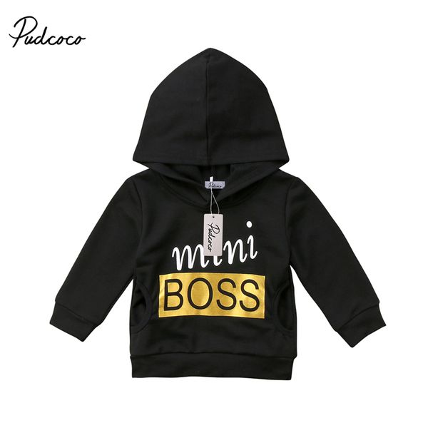 pudcoco 1-6y kids cool back hoodie newborn baby boy girl mini boss letter cotton hooded children hoodies outfits clothes baby, Black
pudcoco 1-6y kids cool back hoodie newborn baby boy girl mini boss letter cotton hooded children hoodies outfits clothes baby, Black