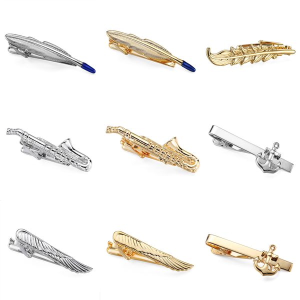 high grade wedding dress tie 18 style gold and silver tie clip men's business suit and clip ing, Silver;golden
high grade wedding dress tie 18 style gold and silver tie clip men's business suit and clip ing, Silver;golden