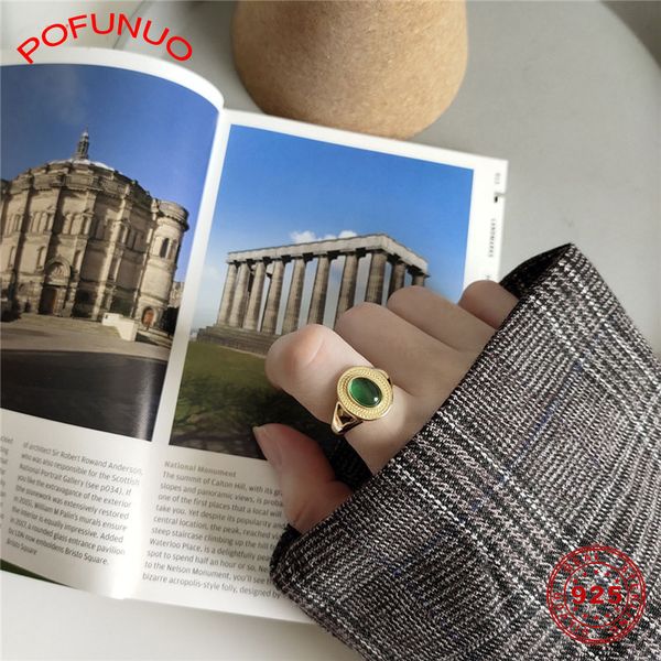 pofunuo women exquisite 925 sterling silver emerald golden simplicity rings girls stylish lovers luxury gift jewelry open rings, Golden;silver
pofunuo women exquisite 925 sterling silver emerald golden simplicity rings girls stylish lovers luxury gift jewelry open rings, Golden;silver