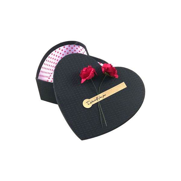 black textured heart shape paper gift box for holding flowers, chocolates or other gifts happy valentine's day
black textured heart shape paper gift box for holding flowers, chocolates or other gifts happy valentine's day