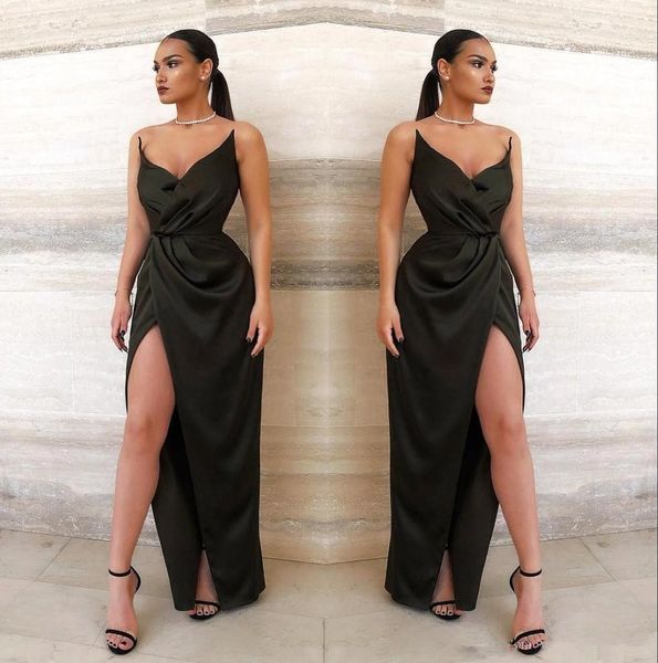 new formal evening dresses sweetheart long prom dresses backless high side split ruched floor length party gowns vestidos de fiesta 36, Black;red
new formal evening dresses sweetheart long prom dresses backless high side split ruched floor length party gowns vestidos de fiesta 36, Black;red