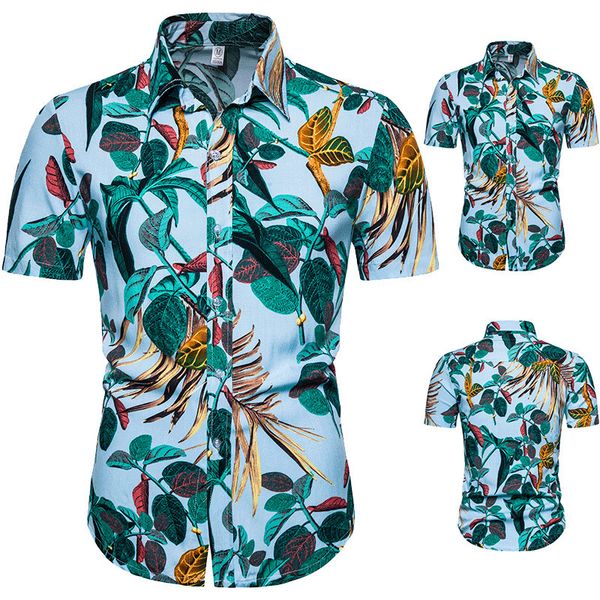 men's casual shirts mens hawaiian shirt 2021 summer short sleeve printed for men streetwear clothing chemise homme, White;black
men's casual shirts mens hawaiian shirt 2021 summer short sleeve printed for men streetwear clothing chemise homme, White;black