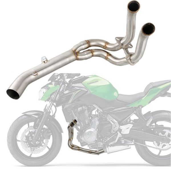 slip on motorcycle exhaust modified for z650 ninja 650 2017 motor front middle link pipe
slip on motorcycle exhaust modified for z650 ninja 650 2017 motor front middle link pipe