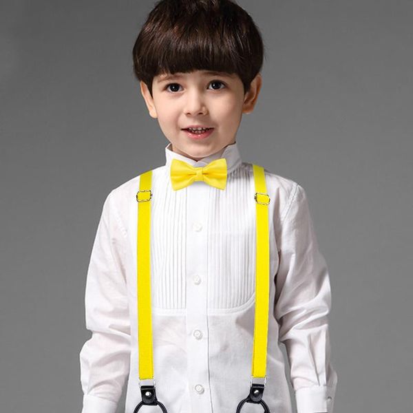 dibangu bow tie 6 clips suspenders for boy girls real leather suspensorio 4-7 years bowtie braces for trousers yellow bh-0020, Black
dibangu bow tie 6 clips suspenders for boy girls real leather suspensorio 4-7 years bowtie braces for trousers yellow bh-0020, Black