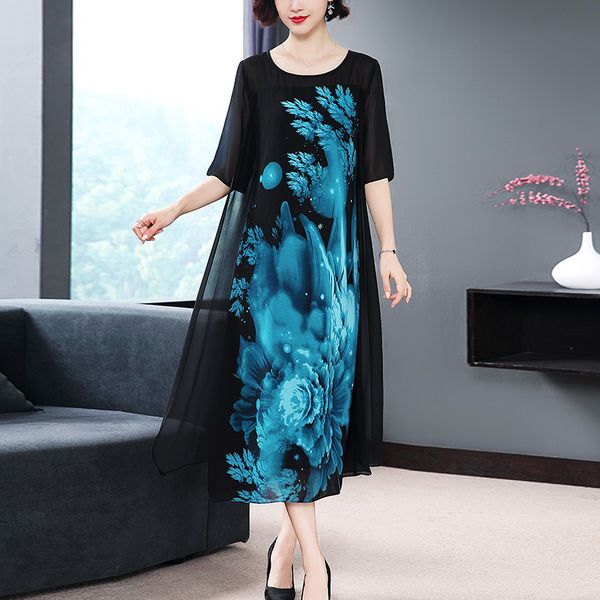 casual dresses vintage chiffon maxi dress women clothes 2021 summer elegant party plus size vestido hal196030 y2510, Black;gray
casual dresses vintage chiffon maxi dress women clothes 2021 summer elegant party plus size vestido hal196030 y2510, Black;gray