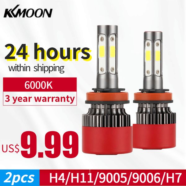 kkmoon 2 pcs car light 2800w 280000lm 6000k led h4/h11/9005/9006/h7 led auto car headlight bulbs styling automotivo lamp
kkmoon 2 pcs car light 2800w 280000lm 6000k led h4/h11/9005/9006/h7 led auto car headlight bulbs styling automotivo lamp