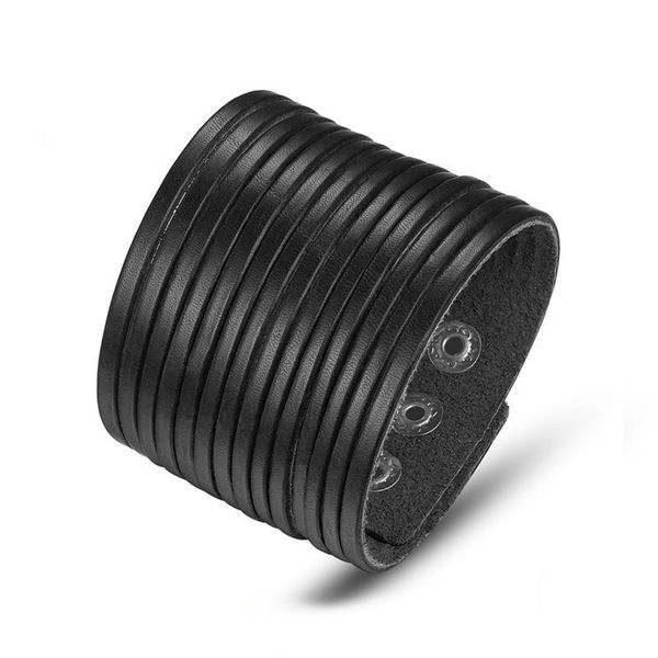leather big wide cuff bracelet and bangles rope snap for men fashion man bracelets for men jewelry gifts, Black
leather big wide cuff bracelet and bangles rope snap for men fashion man bracelets for men jewelry gifts, Black