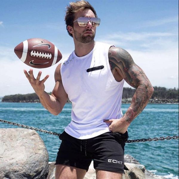 brand mens t shirts summer cotton slim fit men tank clothing bodybuilding undershirt golds fitness tees 2 color breathable, White;black
brand mens t shirts summer cotton slim fit men tank clothing bodybuilding undershirt golds fitness tees 2 color breathable, White;black