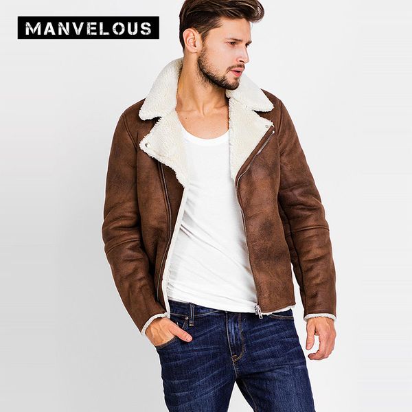 manvelous pu jacket men 2017 fashion solid wide-waisted long sleeve european & american flocking zipper mens brand jackets coats, Black;brown
manvelous pu jacket men 2017 fashion solid wide-waisted long sleeve european & american flocking zipper mens brand jackets coats, Black;brown