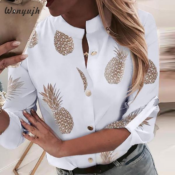 wenyujh blouses women's white shirt pineapple print long sleeve blouses woman 2019 autumn womens button and female
wenyujh blouses women's white shirt pineapple print long sleeve blouses woman 2019 autumn womens button and female