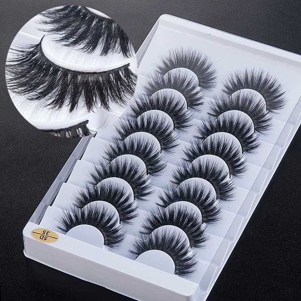 8 pairs 5d mink hair false eyelashes full volume thick wispies lashes cross-dense extended eyelash tool
8 pairs 5d mink hair false eyelashes full volume thick wispies lashes cross-dense extended eyelash tool