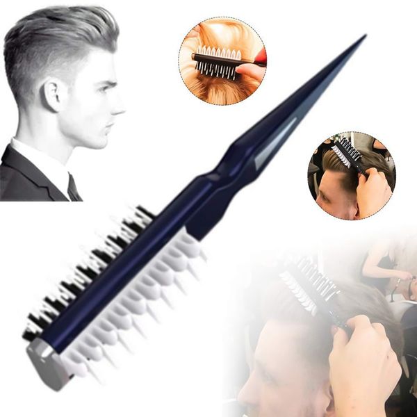 new instant curly hairstyle fluffy shark fin comb professional hair style smooth comb ladies men volumia style comb, Silver
new instant curly hairstyle fluffy shark fin comb professional hair style smooth comb ladies men volumia style comb, Silver