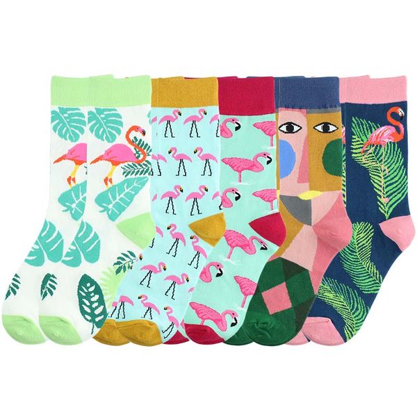 new happy funny socks men animal novelty cotton flamingos socks skateboard hip hop calcetines hombre divertidos sokken, Black
new happy funny socks men animal novelty cotton flamingos socks skateboard hip hop calcetines hombre divertidos sokken, Black