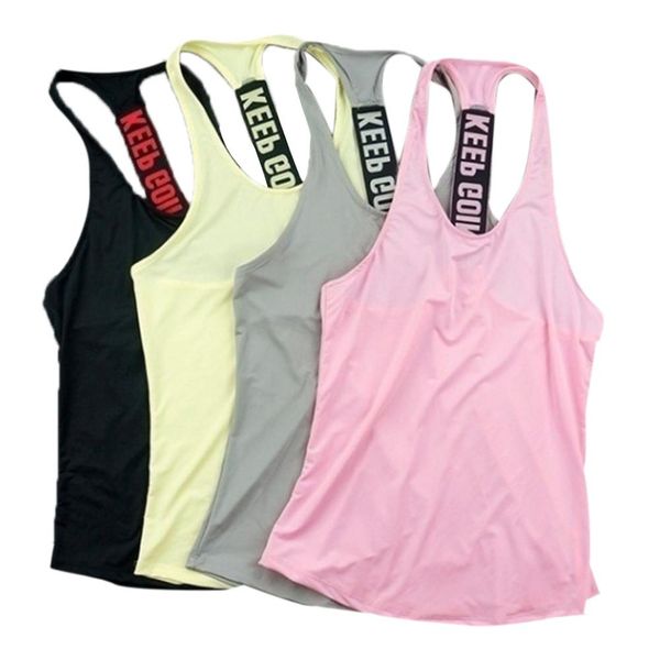 professional women gym sports vest quick drying tank yoga running training exercise loose breathable running t-shirts 4, Black;blue
professional women gym sports vest quick drying tank yoga running training exercise loose breathable running t-shirts 4, Black;blue