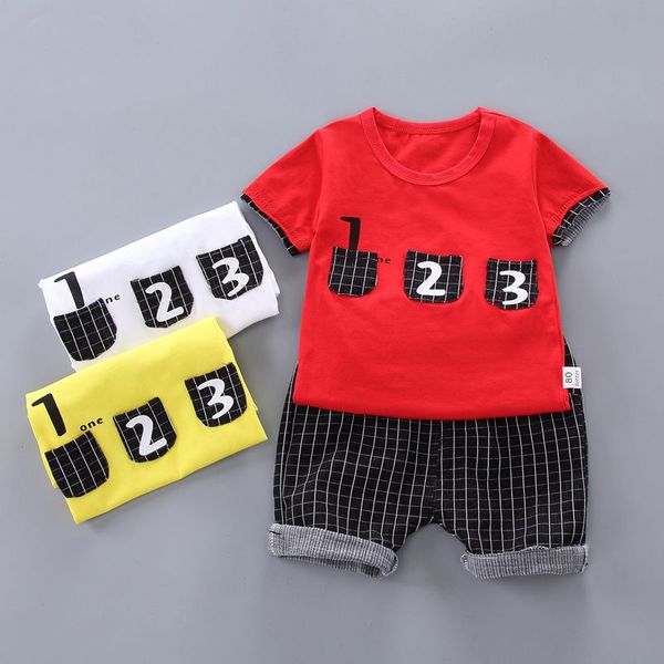clothing sets children cotton clothes summer baby boys print o-neck t shirts plaid shorts 2pcs/sets infant kids fashion toddler tracksuits, White
clothing sets children cotton clothes summer baby boys print o-neck t shirts plaid shorts 2pcs/sets infant kids fashion toddler tracksuits, White