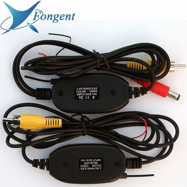 2.4 ghz wireless rear view camera rca video transmitter & receiver kit for car reverse back up rear multimedia dvd radio monitor
2.4 ghz wireless rear view camera rca video transmitter & receiver kit for car reverse back up rear multimedia dvd radio monitor