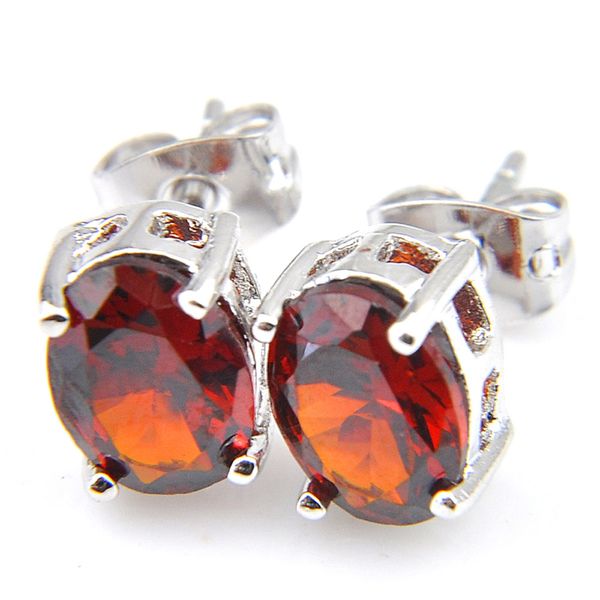 luckyshine 6x8 mm gem stone 925 sterling silver plated red garnet stud earrings for woman oval cz zircon earrings jewelry --ing, Golden;silver
luckyshine 6x8 mm gem stone 925 sterling silver plated red garnet stud earrings for woman oval cz zircon earrings jewelry --ing, Golden;silver