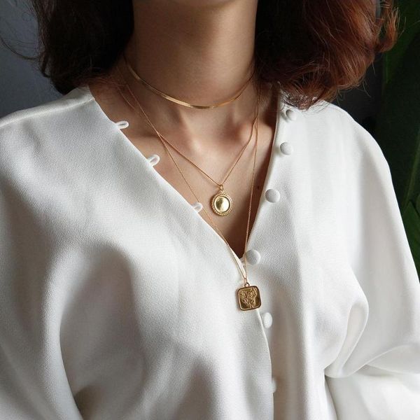 europe america 925 sterling silver geometric love pattern necklace round mirror square rose flower pendant long chain
europe america 925 sterling silver geometric love pattern necklace round mirror square rose flower pendant long chain