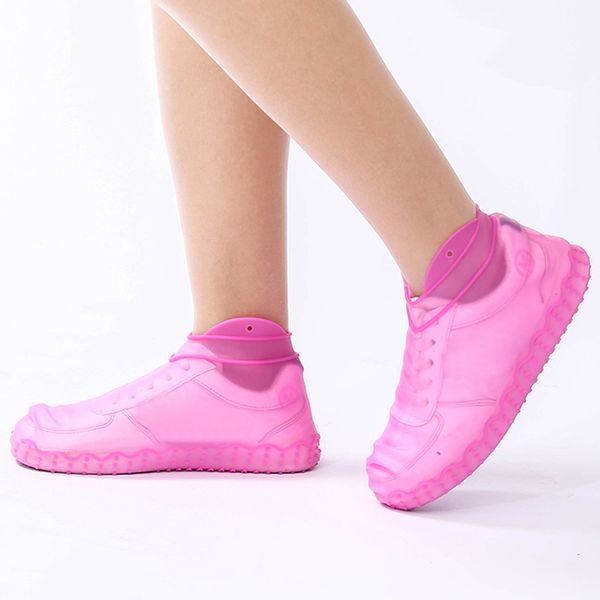 1 pair reusable silicone boot shoe cover foldable waterproof non-slip overshoes rain protectors outdoor rainproof hiking rt99
1 pair reusable silicone boot shoe cover foldable waterproof non-slip overshoes rain protectors outdoor rainproof hiking rt99
