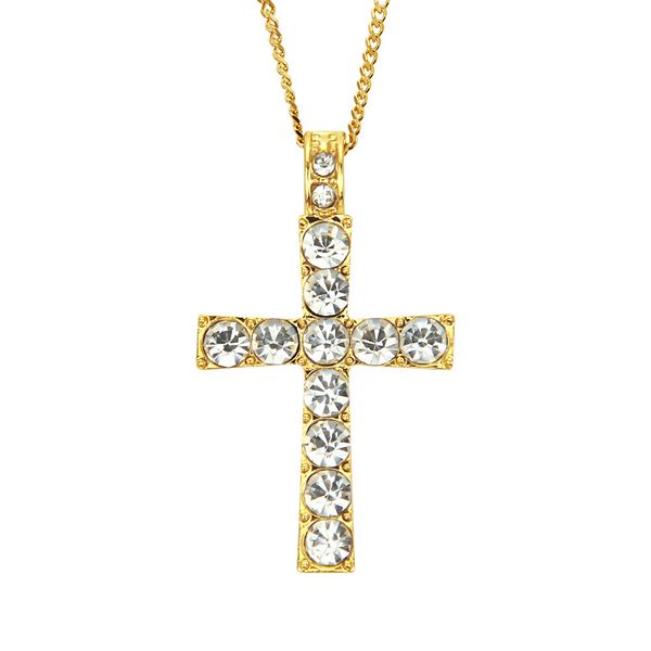 2020 designer necklace hip hop alloy golden cross pendant necklace cuban religious jewish pendant chain fashion accessories, Black
2020 designer necklace hip hop alloy golden cross pendant necklace cuban religious jewish pendant chain fashion accessories, Black