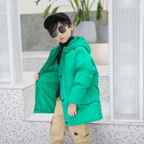 2019 autumn kids thick warm duck down jackets coat b winter boy clothes solid color children parka long hooded girls outerwear, Blue;gray
2019 autumn kids thick warm duck down jackets coat b winter boy clothes solid color children parka long hooded girls outerwear, Blue;gray